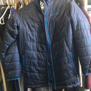 Boys Columbia blue coat